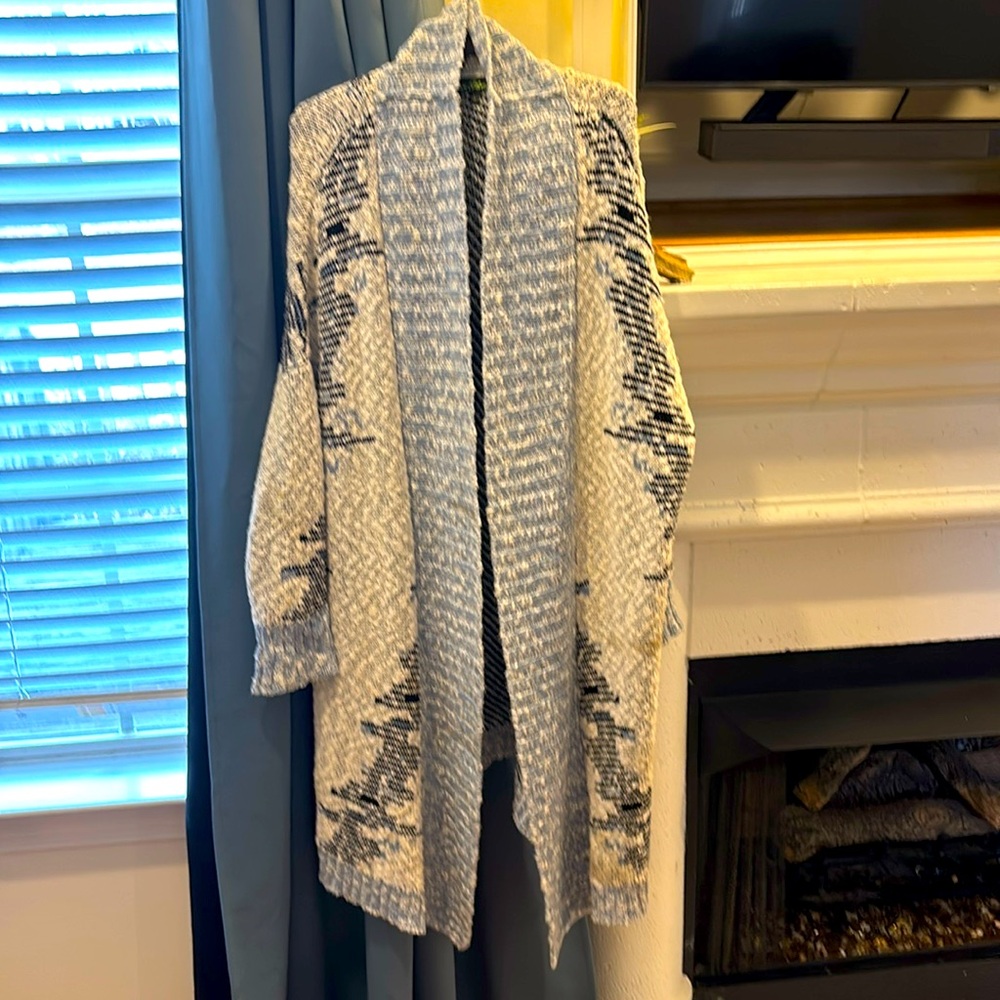 Long Sam Edelman cardigan sweater
